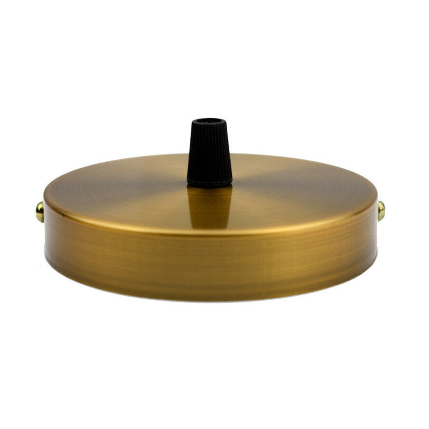 Yellow Brass Ceiling Rose Single Point Drop~3094-4