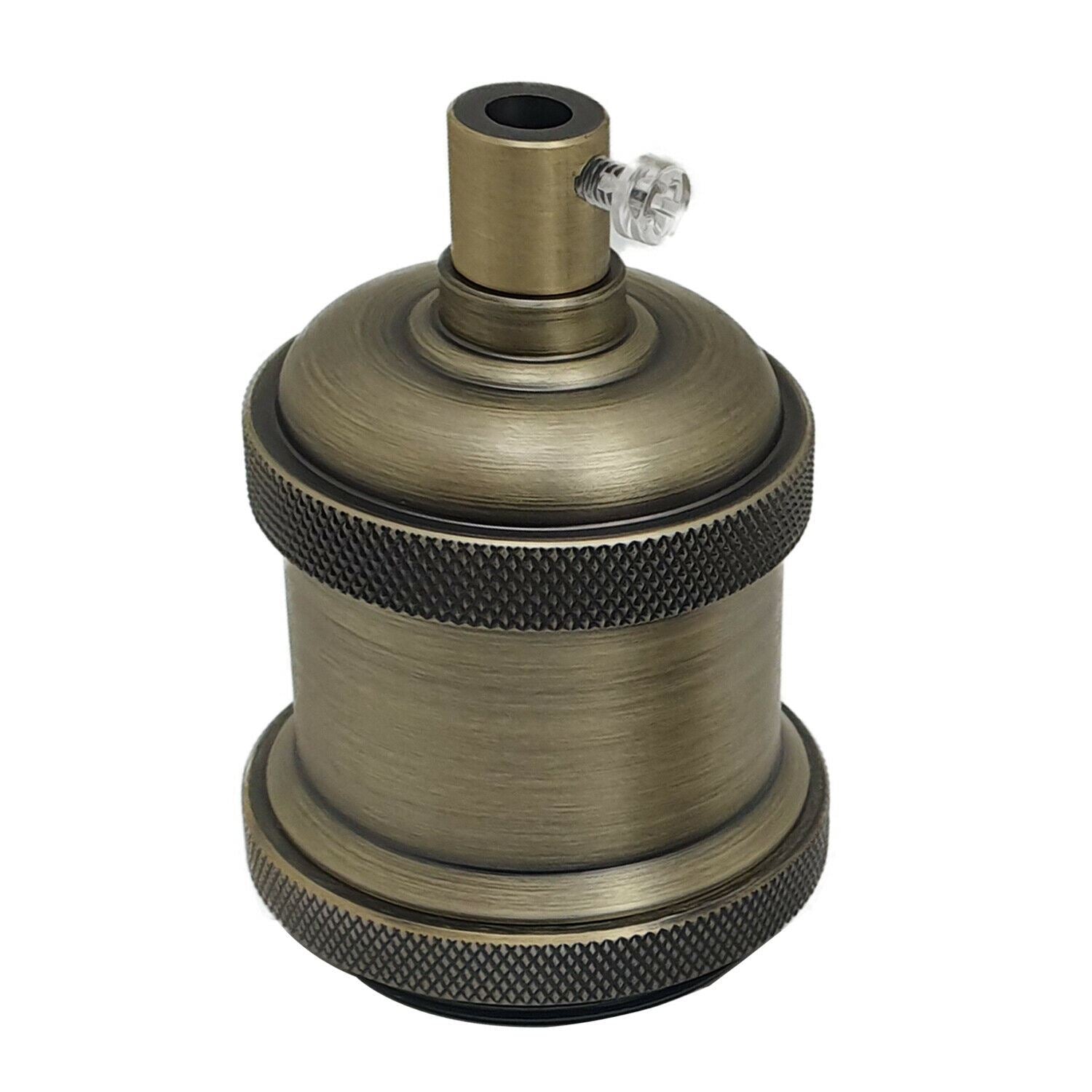 Light Bulb Holder  Vintage Industrial Antique Retro Lamp Edison ES E27 Fitting ~3423-12